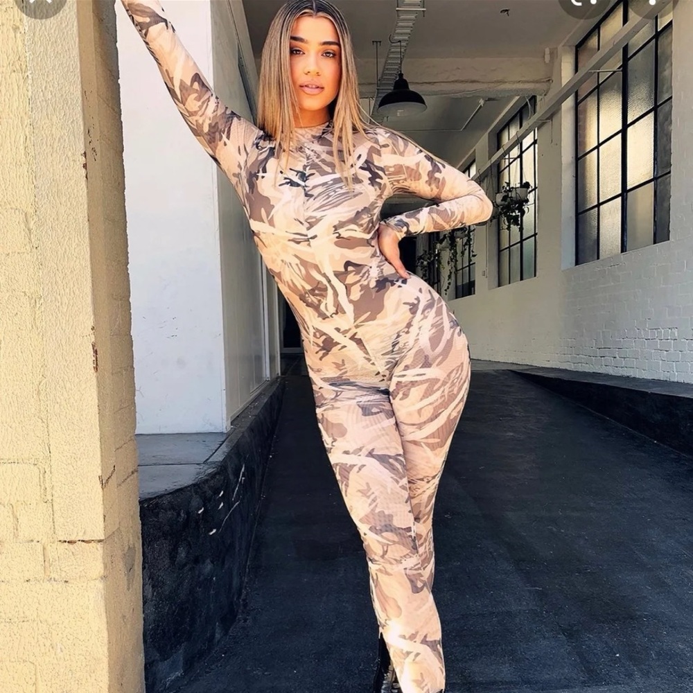 IAMGIA EVANTHIE CAMO JUMPSUIT